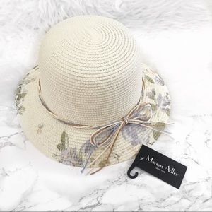 Marcus Adler floral print bucket hat NWT